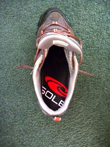 2 SOLE footbed in shoe